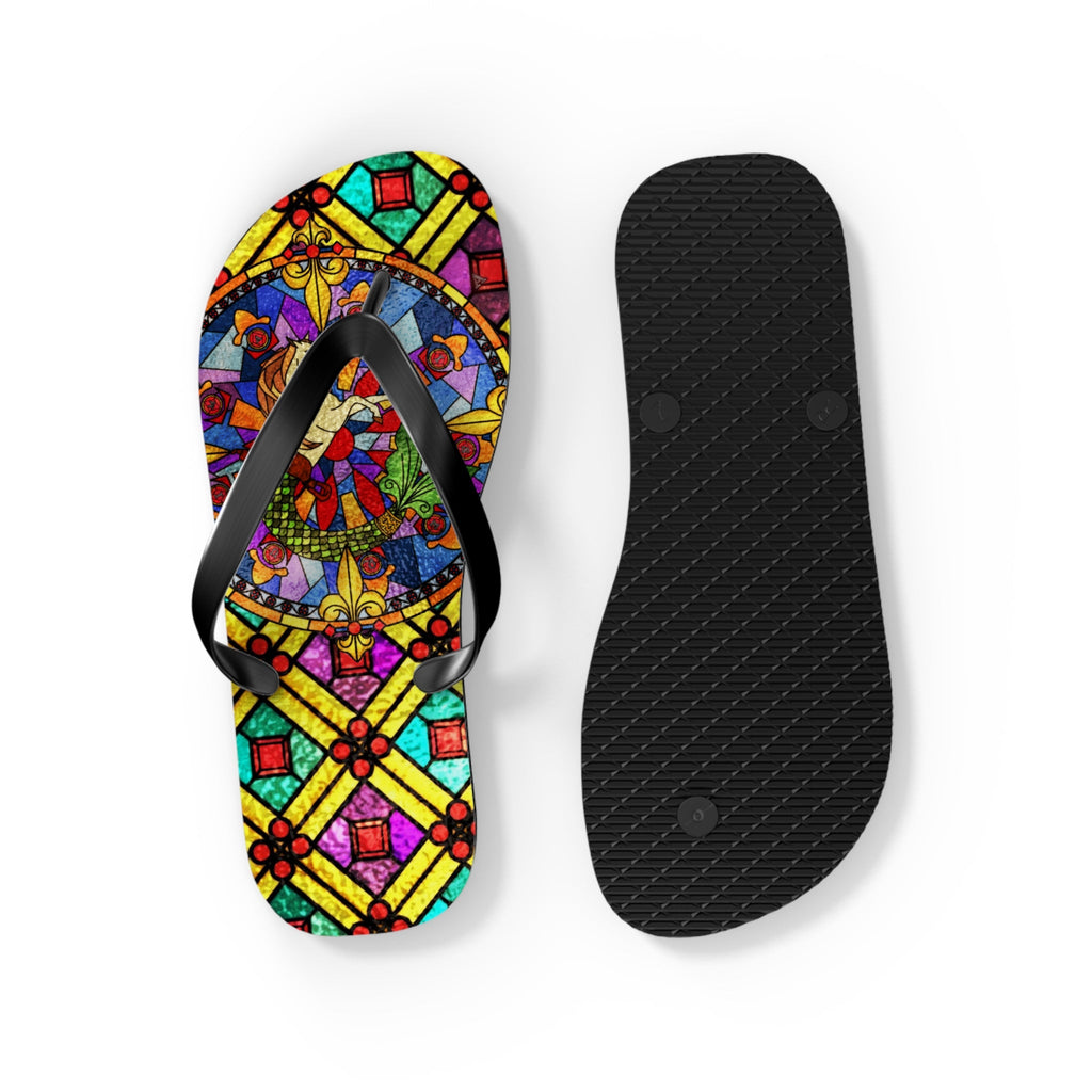 Maris Equi Men's Stained Glass Flip-Flops