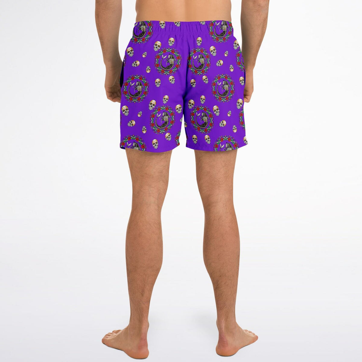 Maris Equi Day Of The Dead Men's Swim Shorts