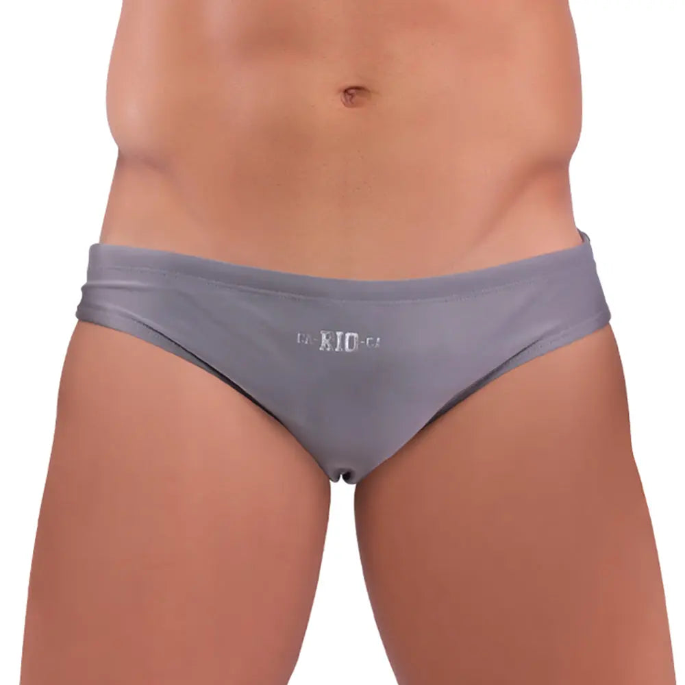CA-RIO-CA Herren-Bikini-Schnitt Einfarbig Sunga - Herren-Badeanzug - Nur noch wenige