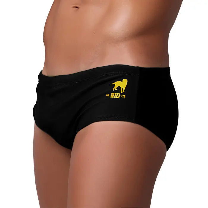 CA-RIO-CA Low Rise Solids Cut Sunga – Herrenbadehose