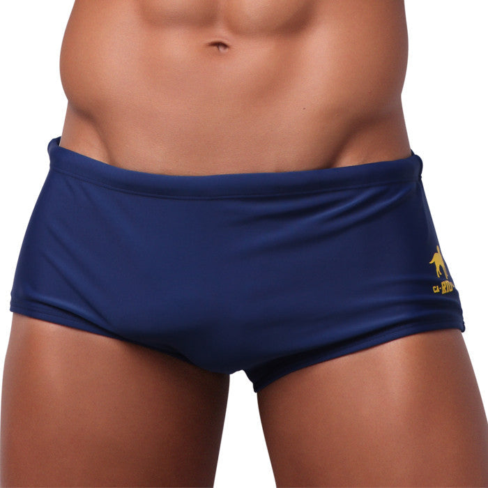 CA-RIO-CA Sunga tradicional de corte cuadrado en colores lisos - Traje de baño