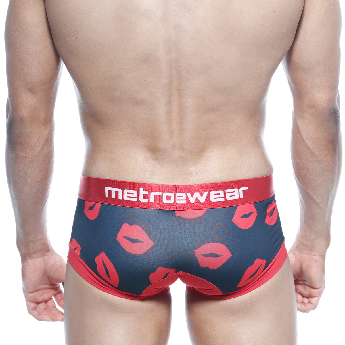 MetroMaleWear Hotties Boxer Valentine Black 7016-32