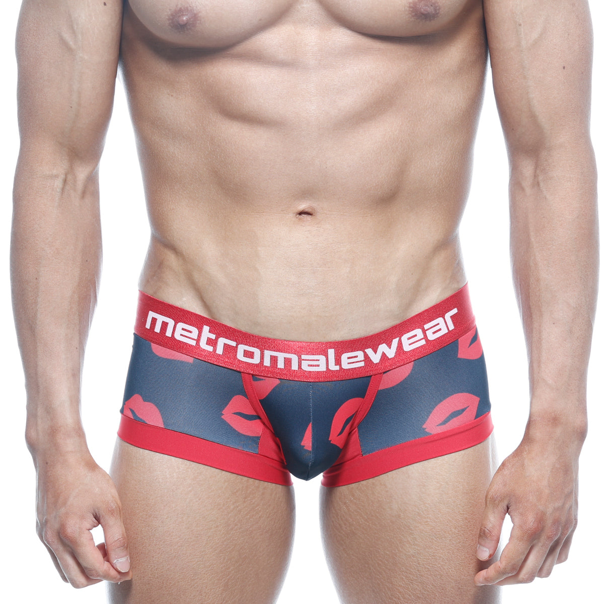 MetroMaleWear Hotties Boxer Valentine Black 7016-32