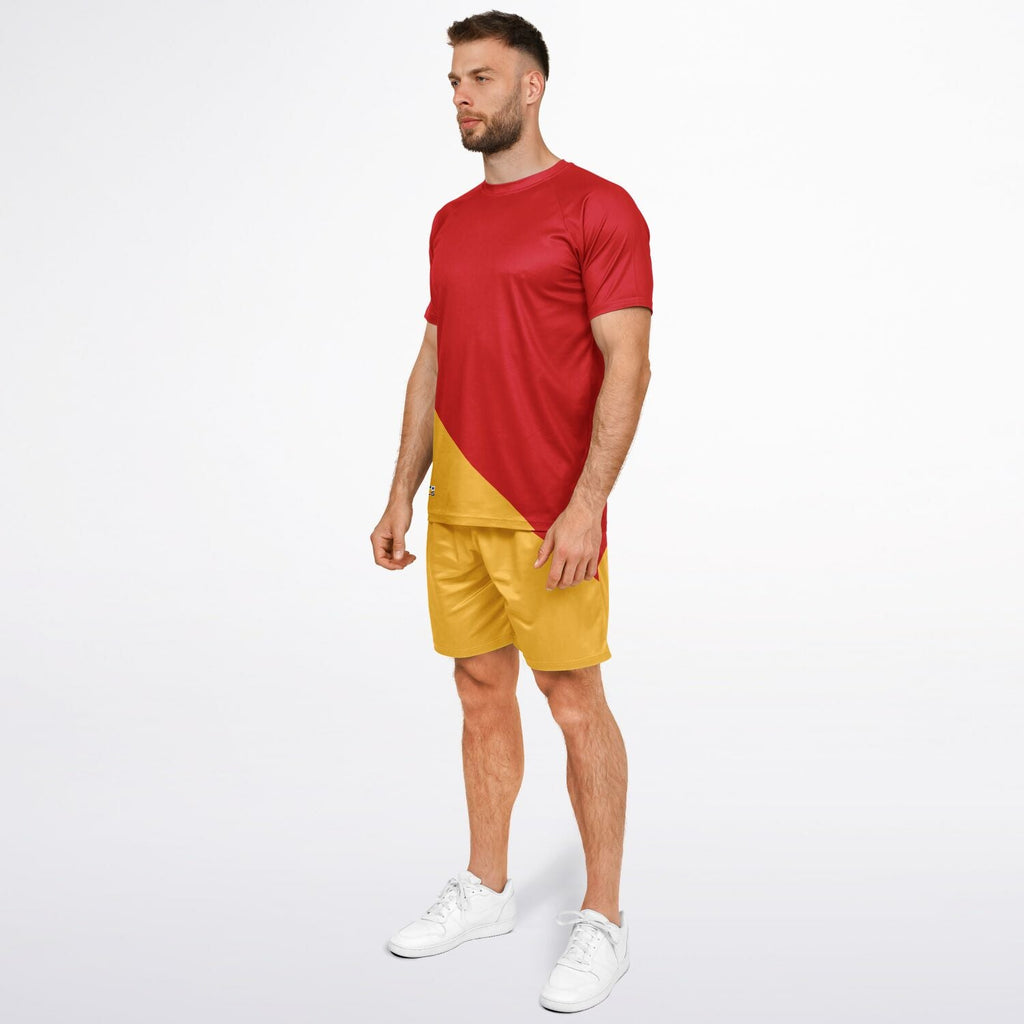 Maris Equi Signals "Man Overboard" Nautical Themed Shorts And Top Set for Men
