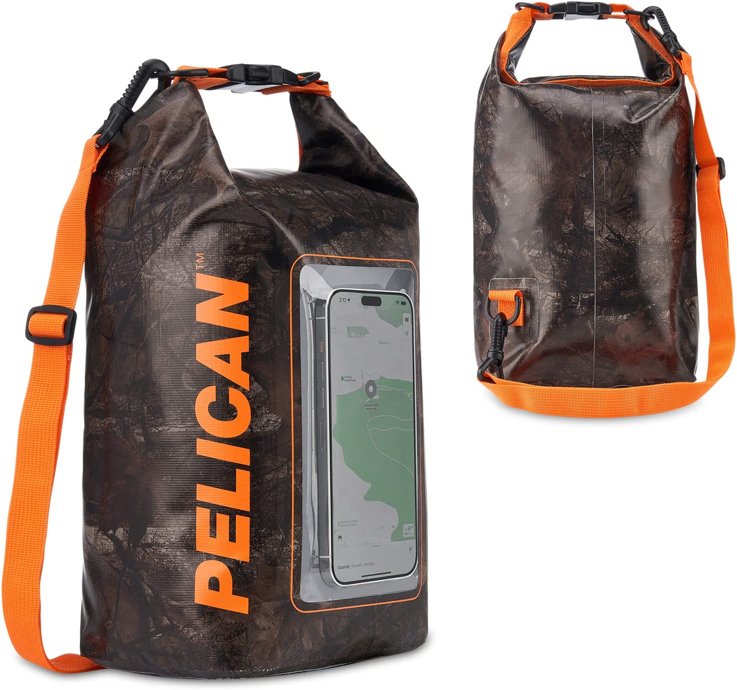 Wasserabweisende Trockentasche von Pelican Marine – (Hunter Camo)