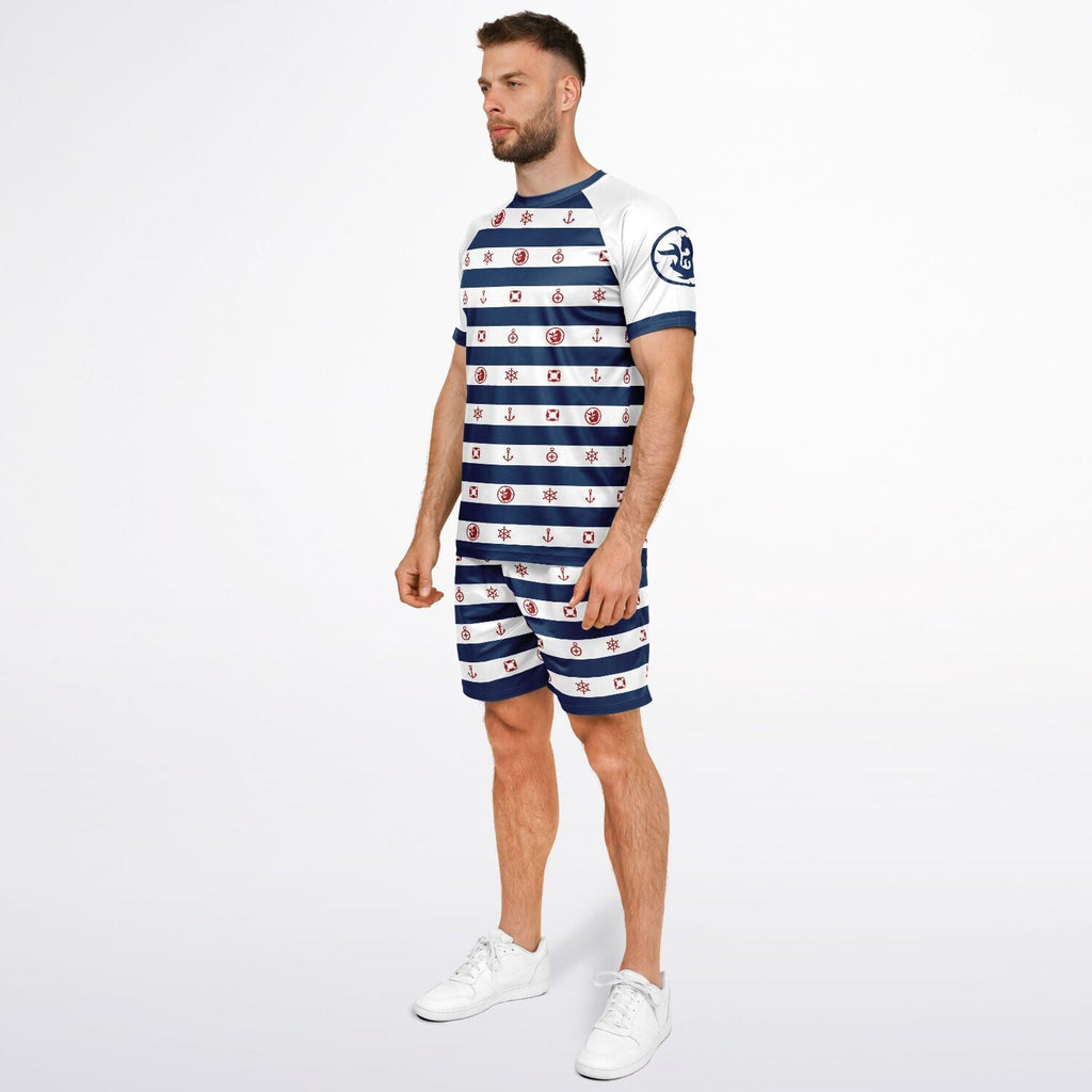 Maris Equi Nautical Shorts and Top Set For Men
