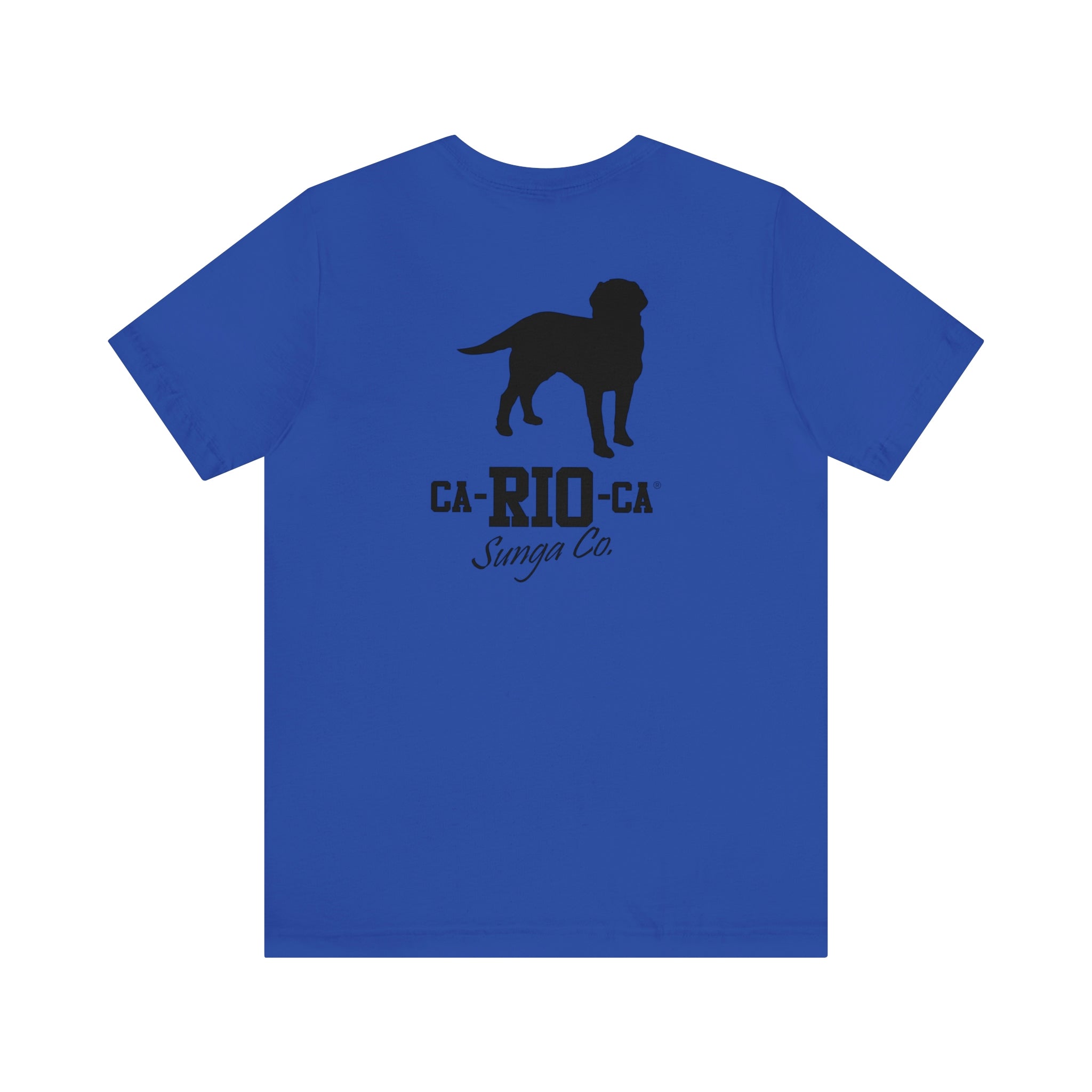 CA-RIO-CA LOGOTIPO SCHWARZES PRINT-T-SHIRT - HERREN-TANKTOP 