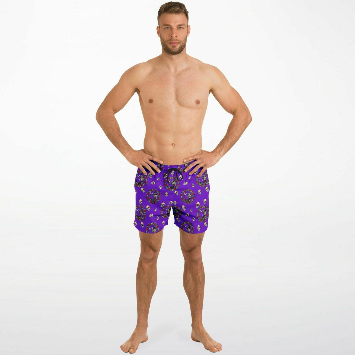 Maris Equi Day Of The Dead Men's Swim Shorts