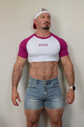 JJ Malibu Muscle-Fit Crop Tee - Vielseitig