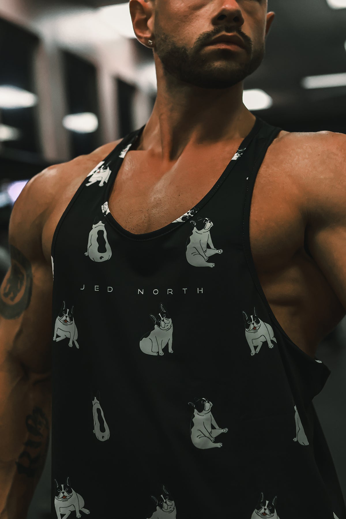 Camiseta sin mangas con estampado de Jed North - Bulldogs