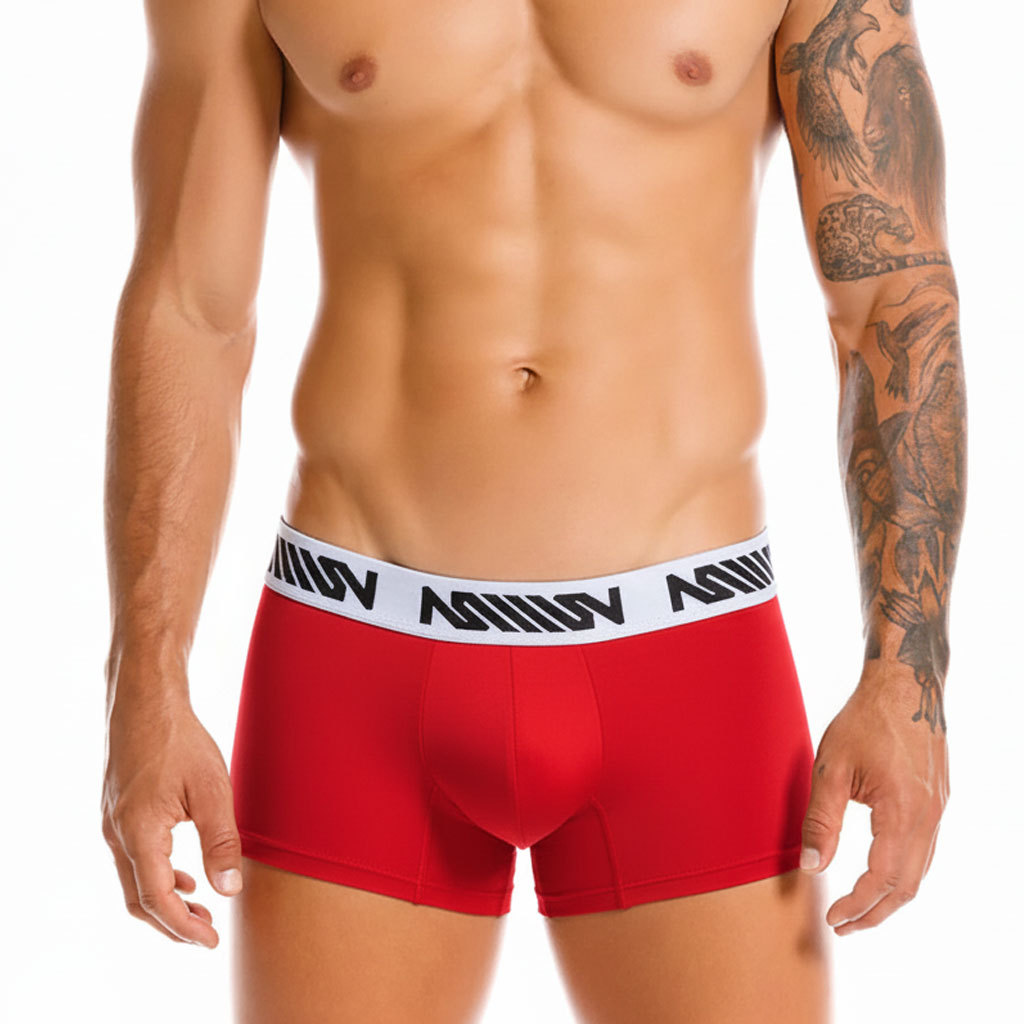 MetroMaleWear Core Short Boxer Red 7" 8022-12