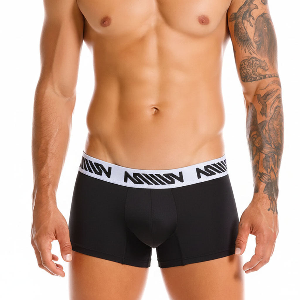 MetroMaleWear Core Short Boxer Black 7" 8022-20