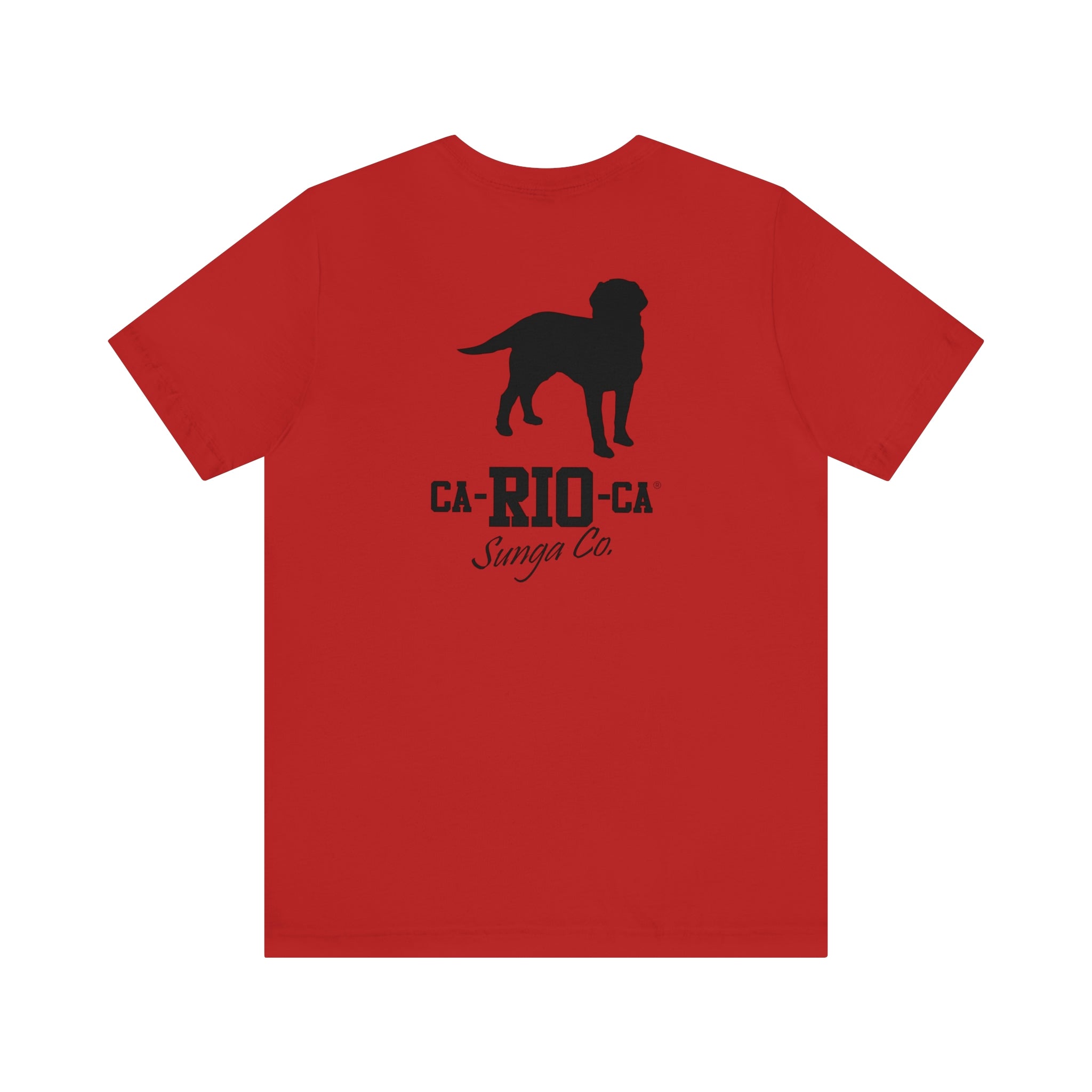 CA-RIO-CA LOGOTIPO BLACK PRINT TEE - MEN'S TANK TOP