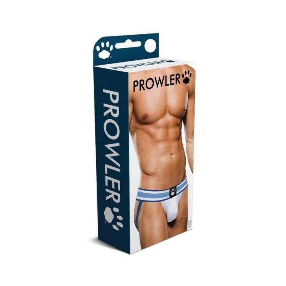 Prowler White/blue Jock Lg