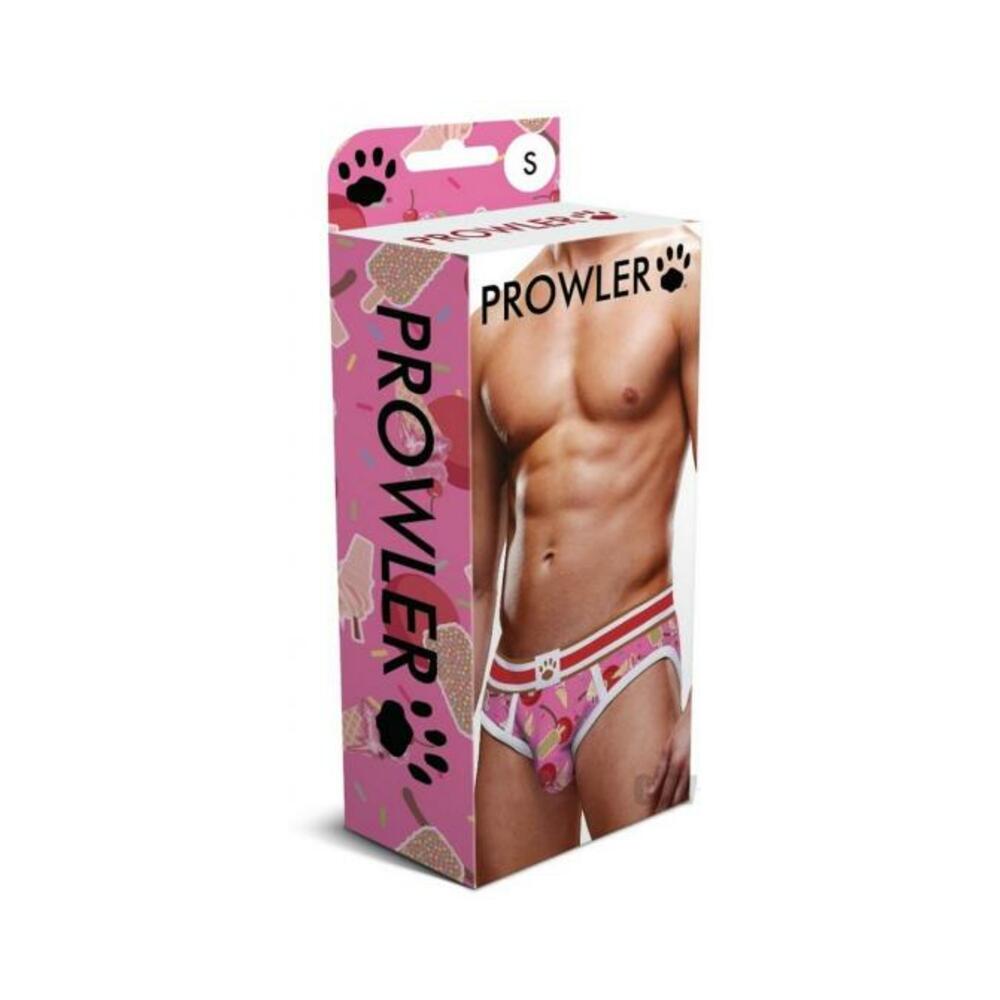 Prowler Ice Cream Open Brief Sm Pink