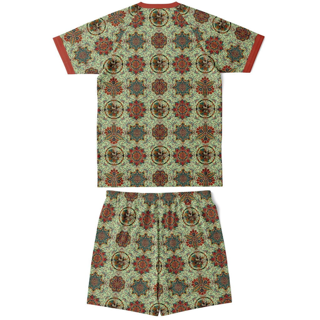 Maris Equi Mosaic Print Shorts and Top Set For Men