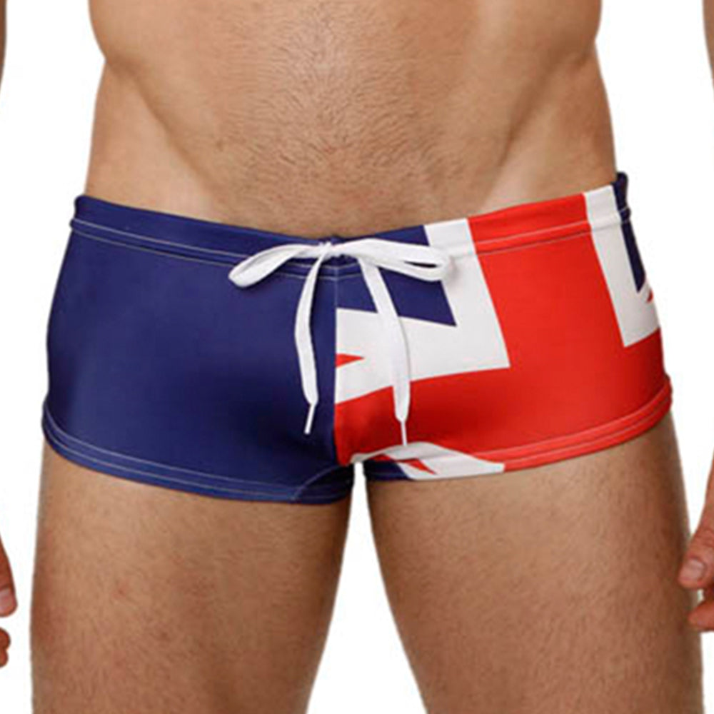 Mensuas MN8001 Badehose mit britischer Flagge