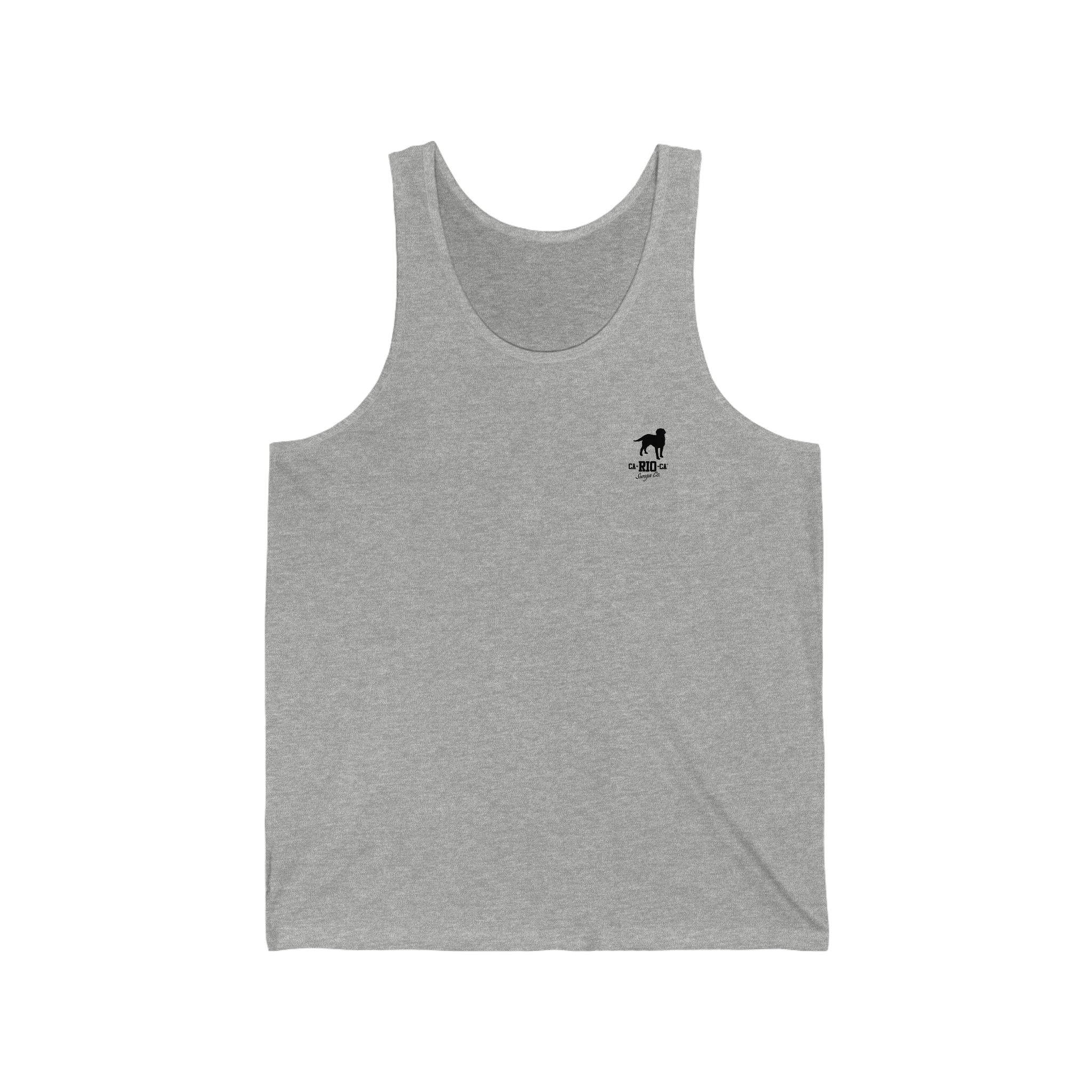 CA-RIO-CA Tanktop mit Logotipo-Print in Schwarz - Tanktop für Herren