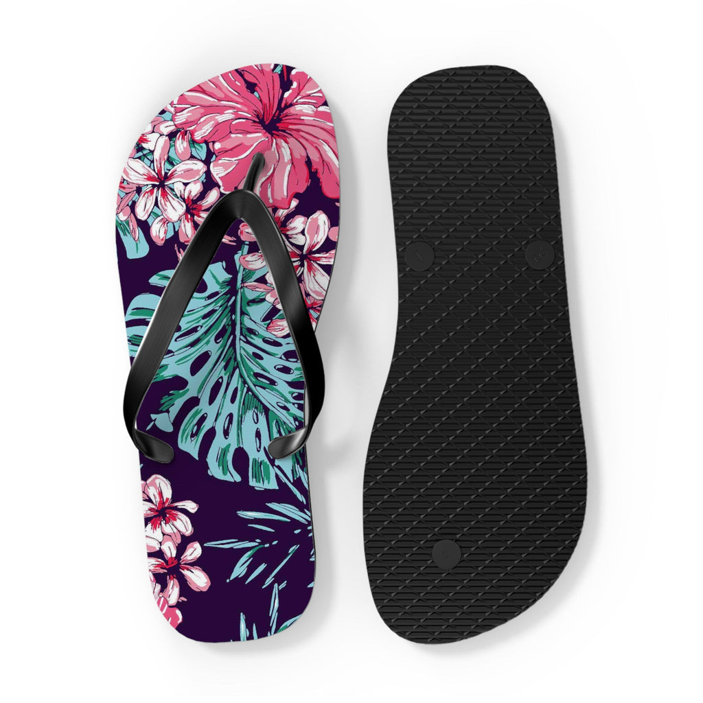 Maris Equi Men's Floral Print Flip-Flops