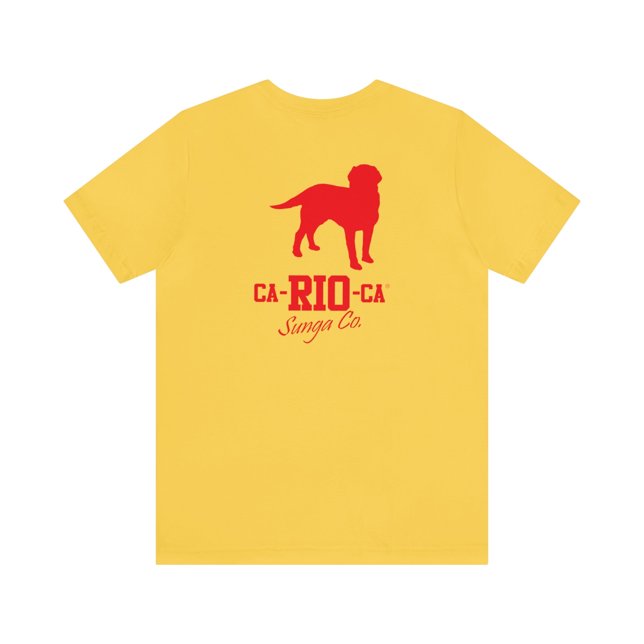 CA-RIO-CA LOGOTIPO RED PRINT TEE - MEN'S TANK TOP