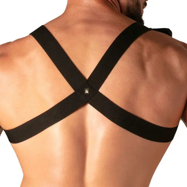 Absolu Male By TOF Paris Master Flex Pocket Harness Black