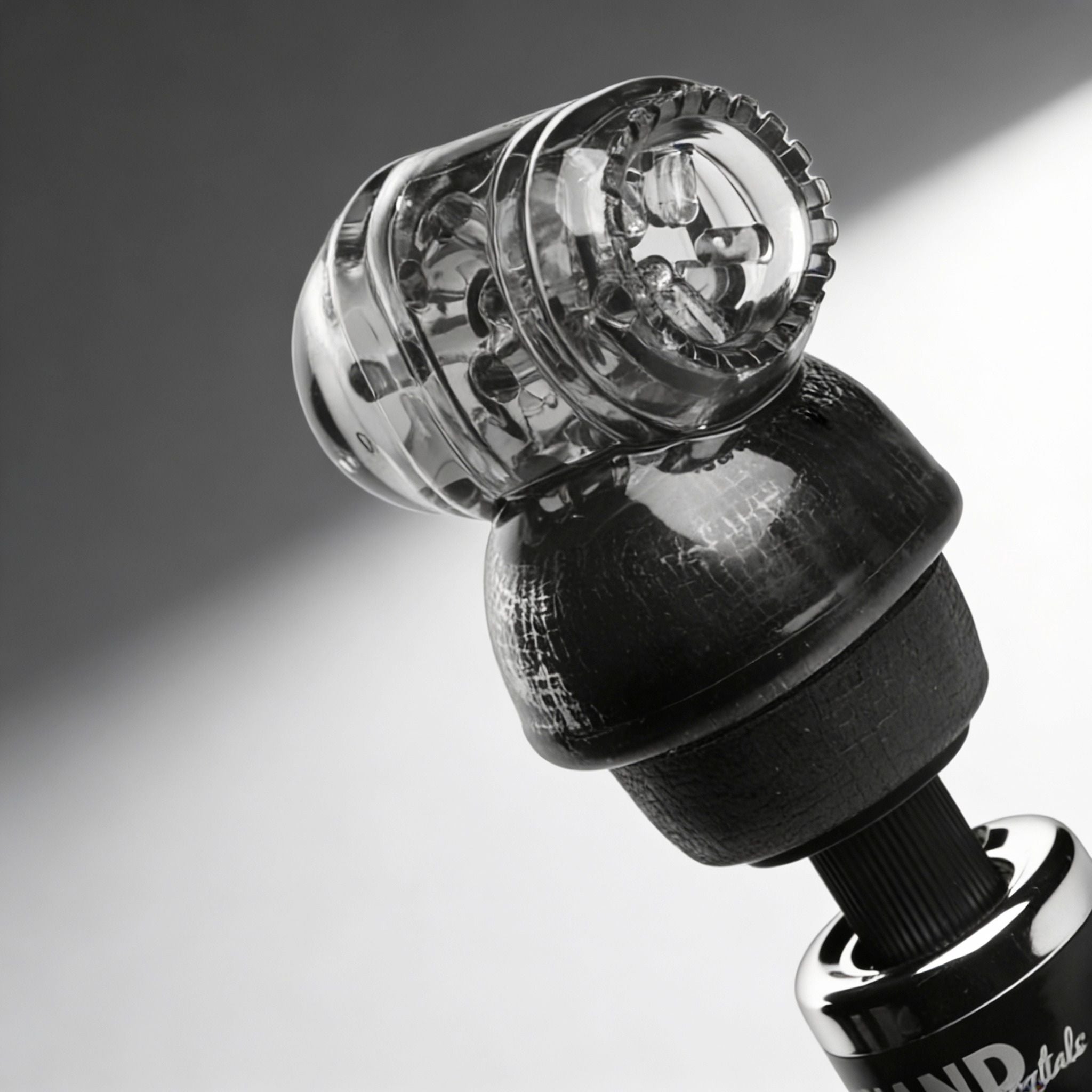 Wand Essentials Black Vibra Cup Wand Attachment
