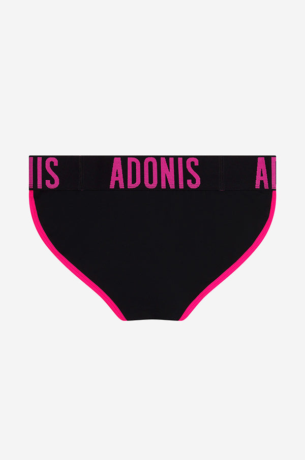 Pop Black & Pink Jock-Brief