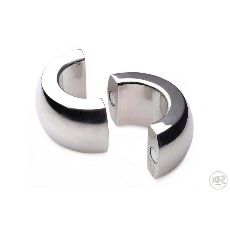 Magnet Master Hodenstrecker aus Edelstahl