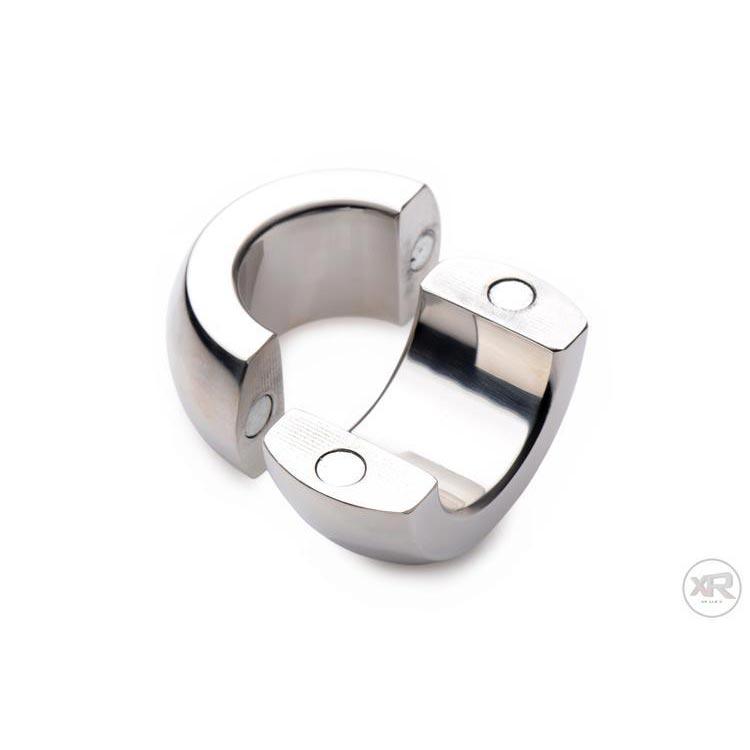 Magnet Master Hodenstrecker aus Edelstahl