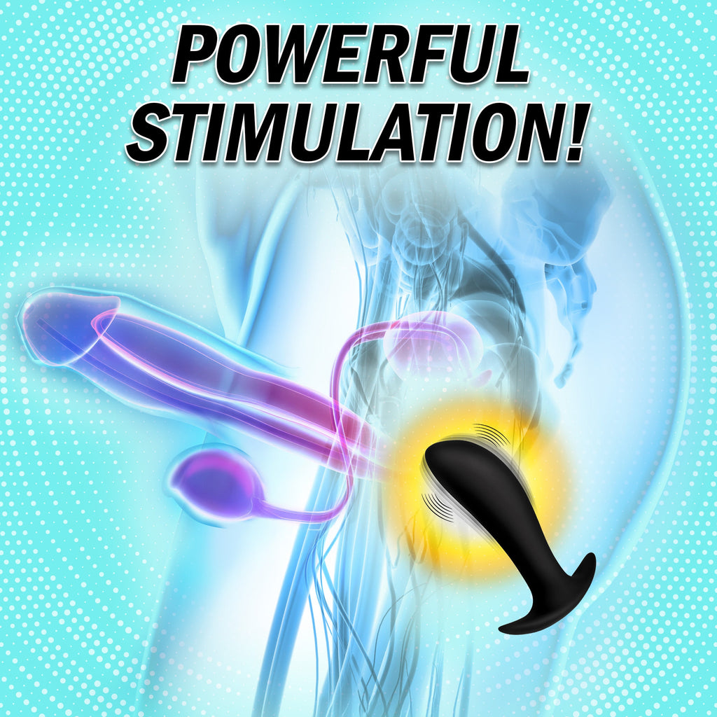 Under Control Silicone Prostate Vibrator with Remote Control