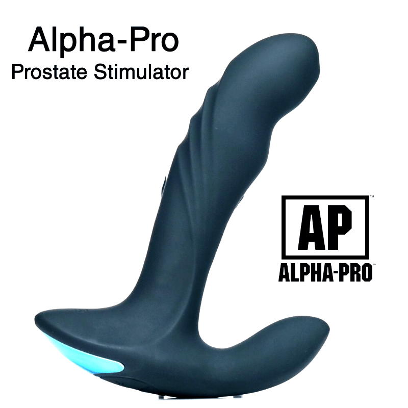 Alpha Pro 17X P-Trigasm 3-in-1 Silicone Prostate Stimulator