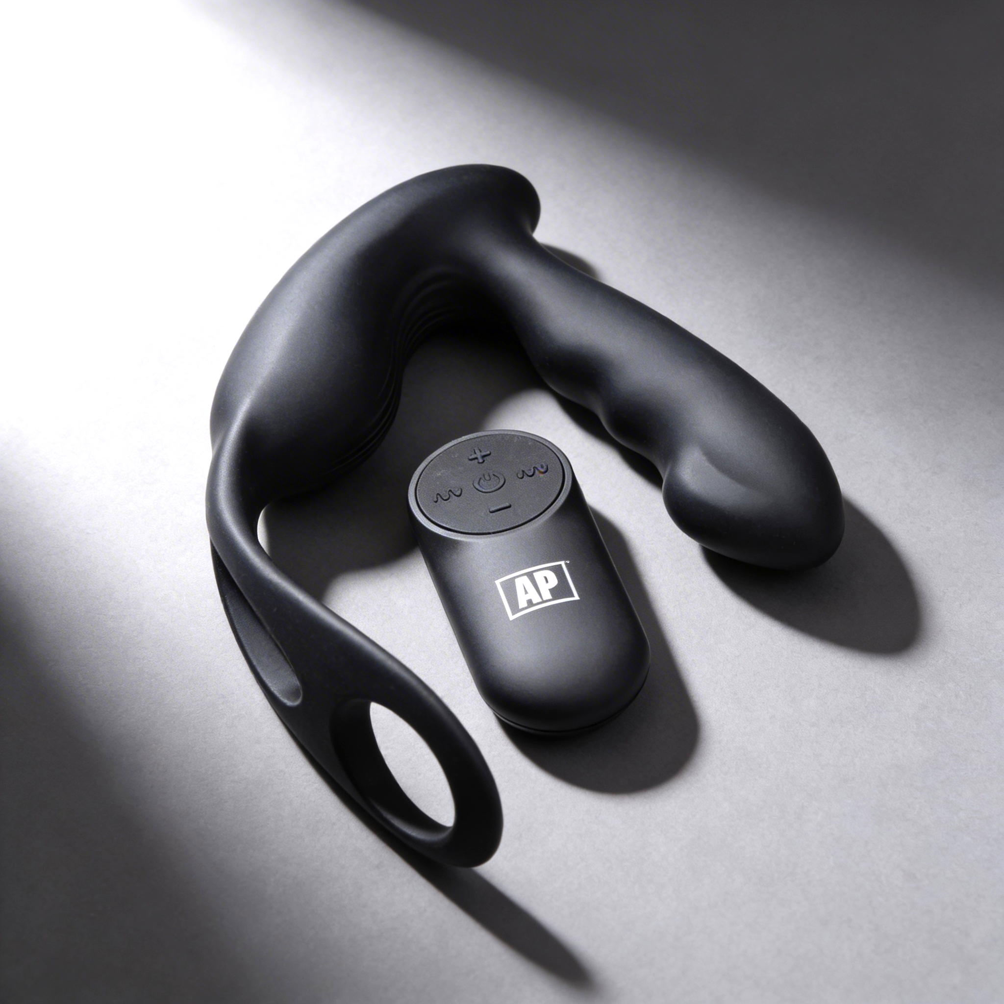 Alpha Pro 7X P-Strap Milking and Vibrating Prostate Stimulator with Cock and Ball Harness