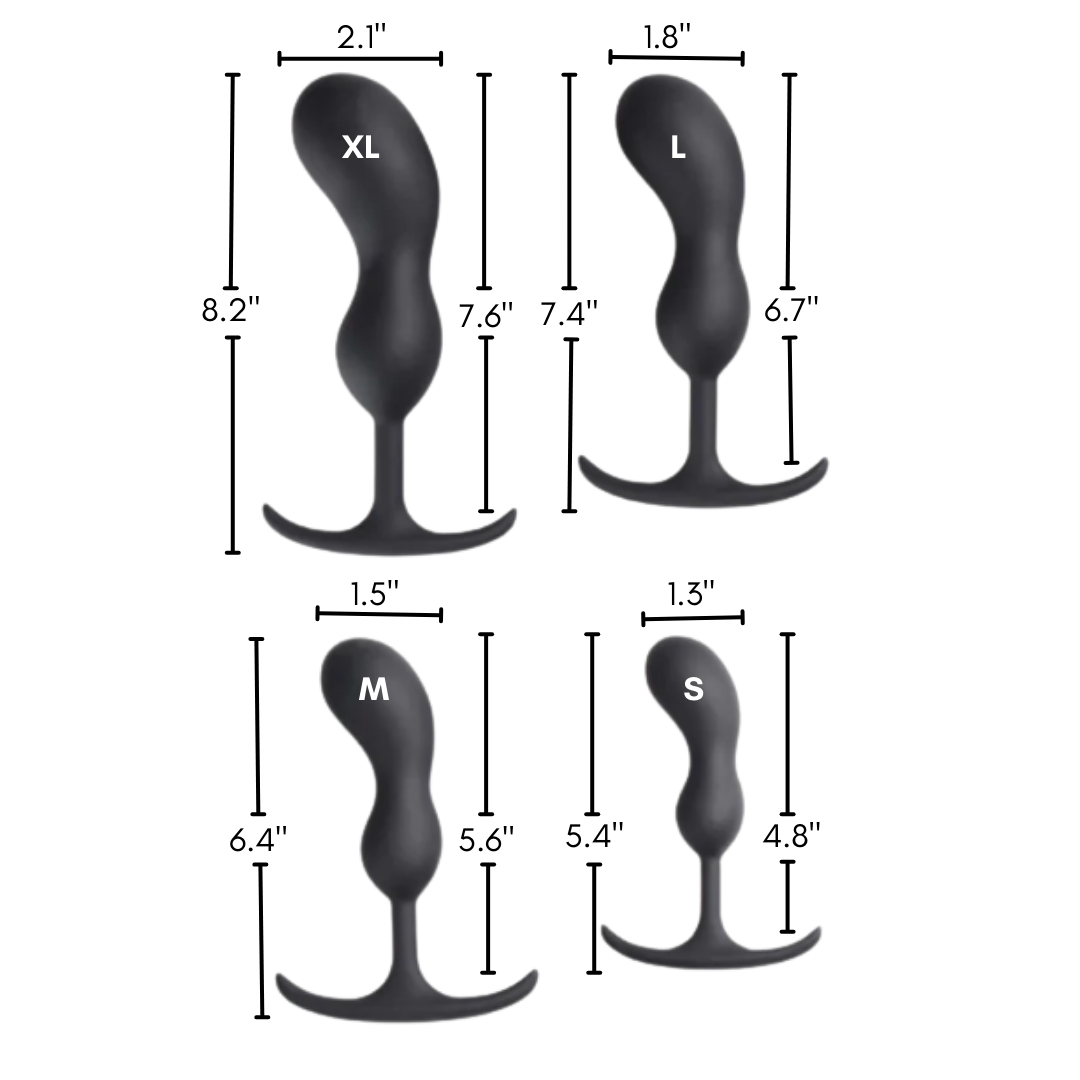 Heavy Hitters Premium Silicone Weighted Prostate Plug