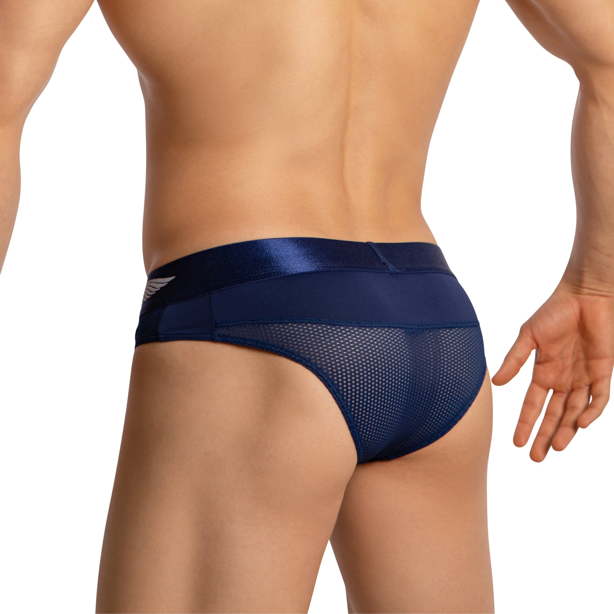 Agacio Men's Sheer Thongs AGJ042