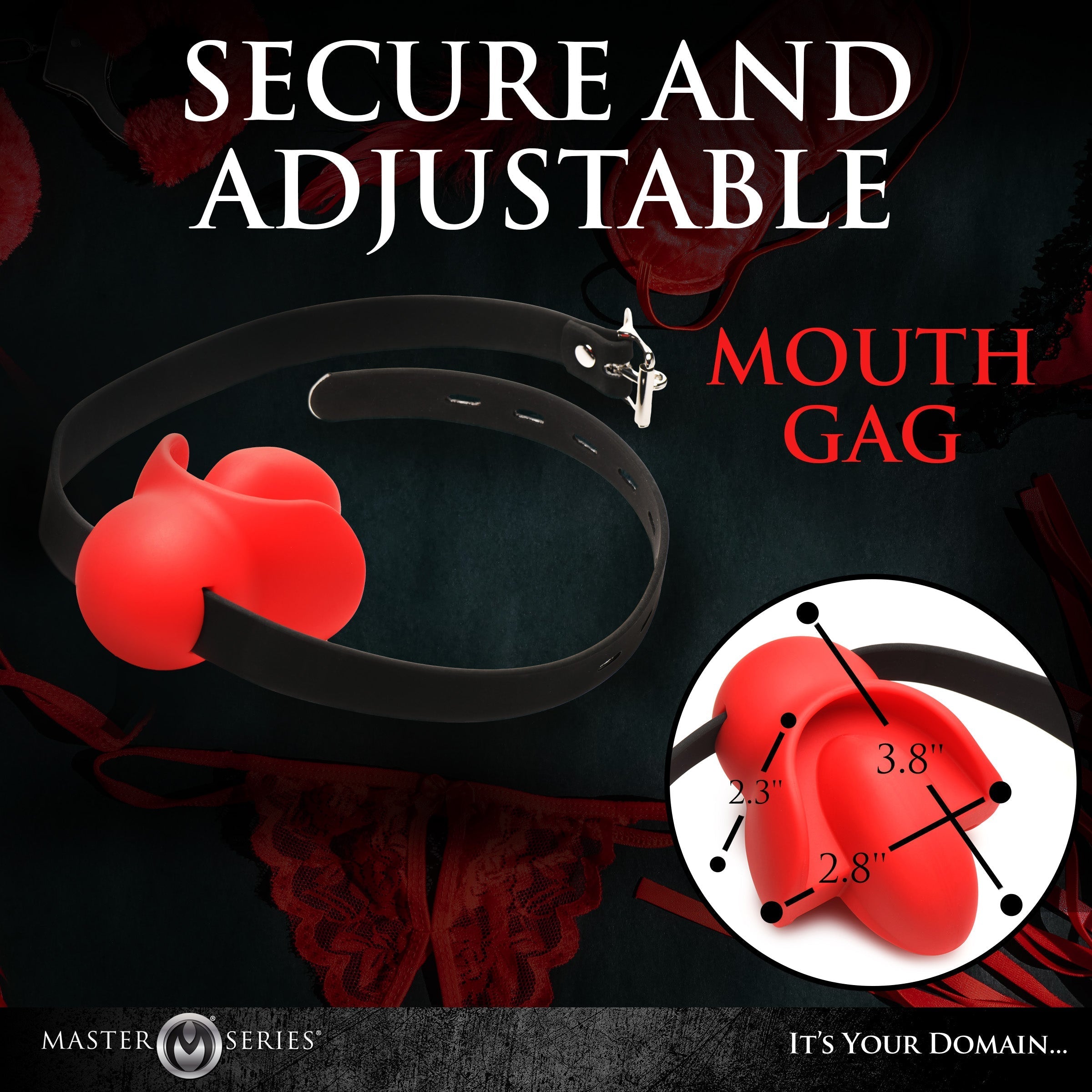 Gag Order Extreme Silicone Ball Gag