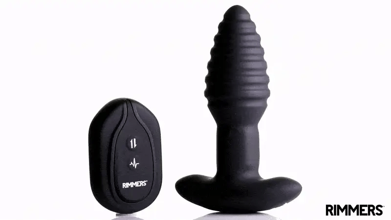 Rimmers Model-E Vibrating Rimming Plug w/ Remote Control