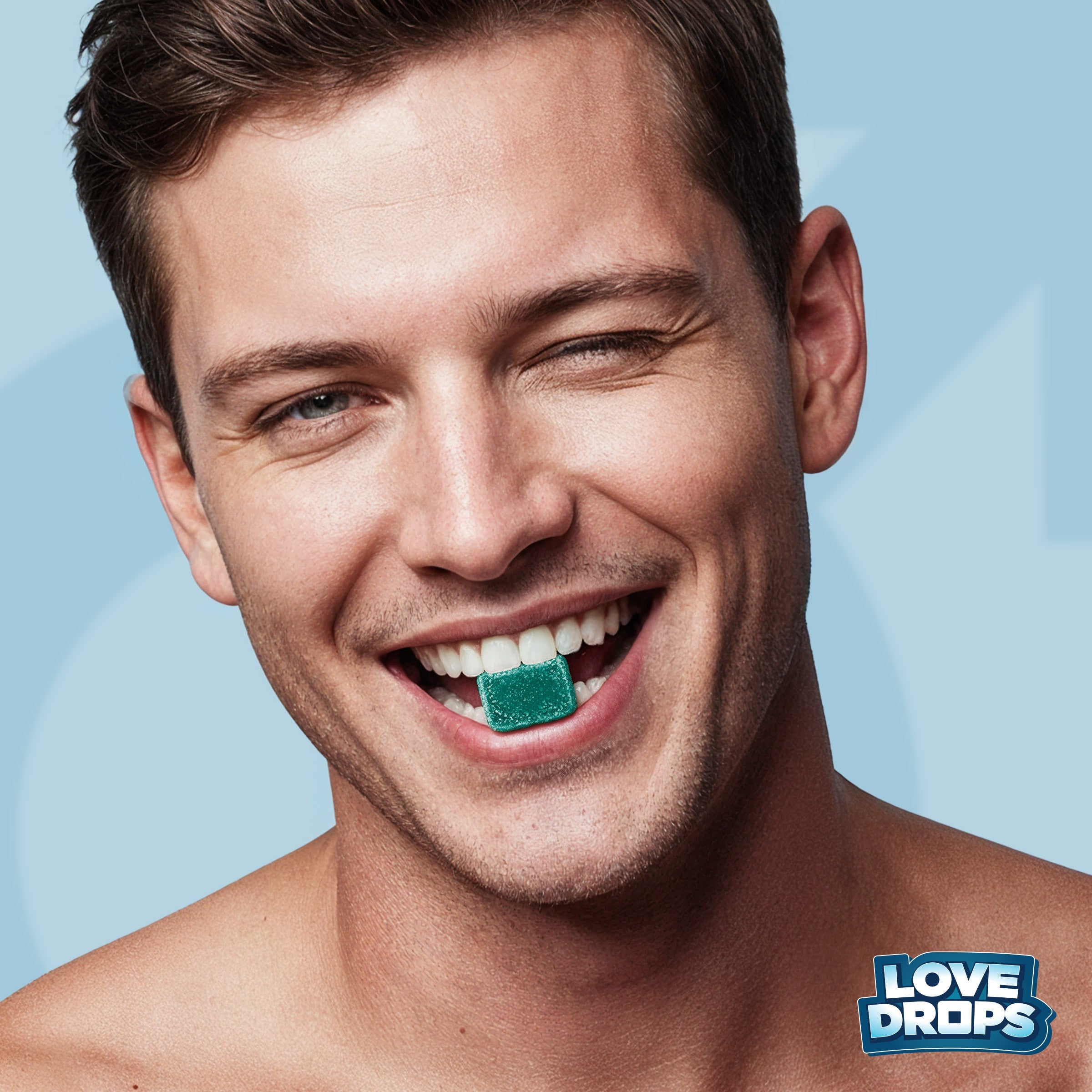 Love Drops Hard Sexual Enhancement Gummies for Him