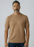 Smash Shirts Men's Smash Textured Open Knit Crew Tee