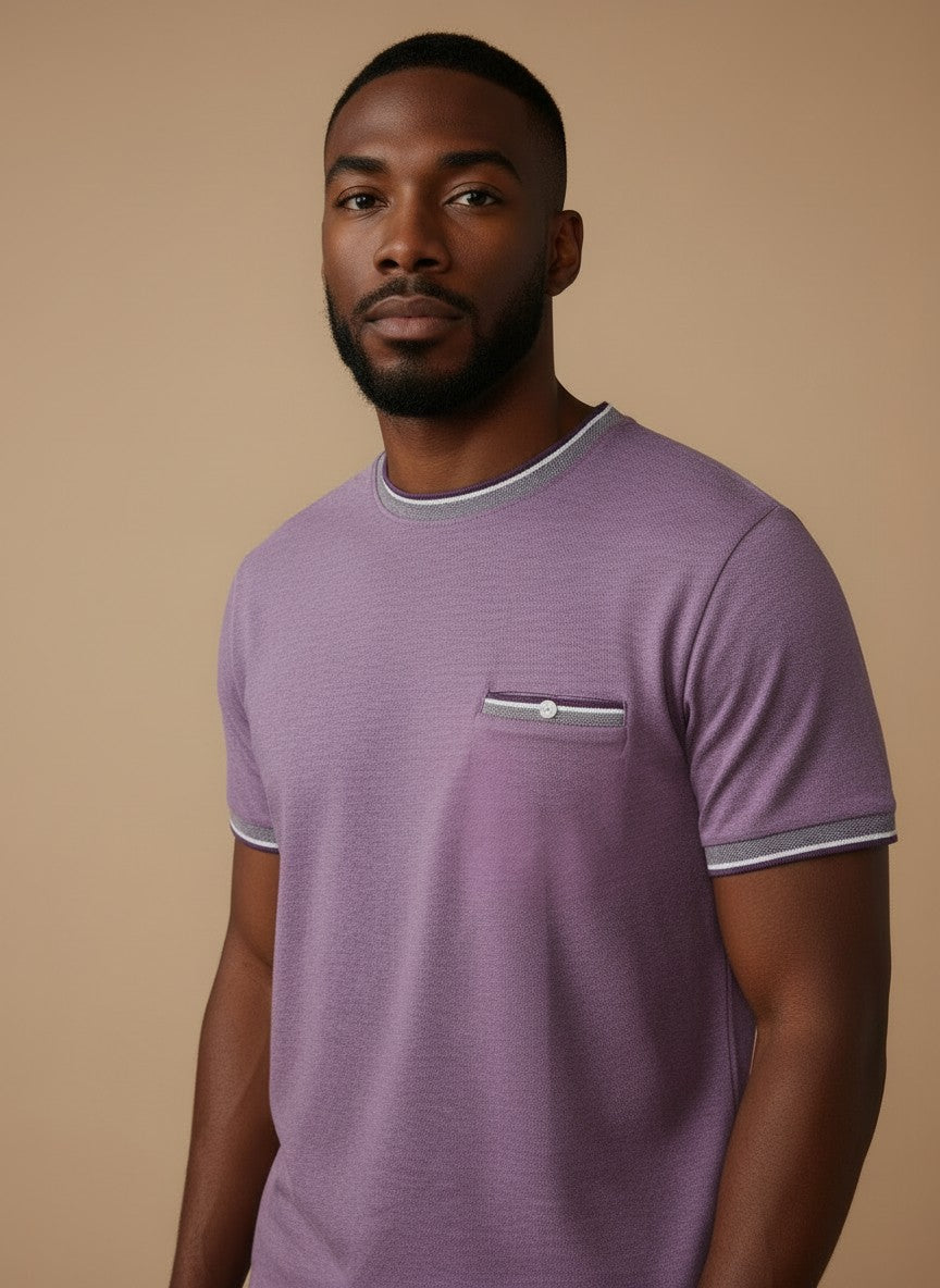 Vertical Sport Men's Vertical Pique Sport Crew Tee
