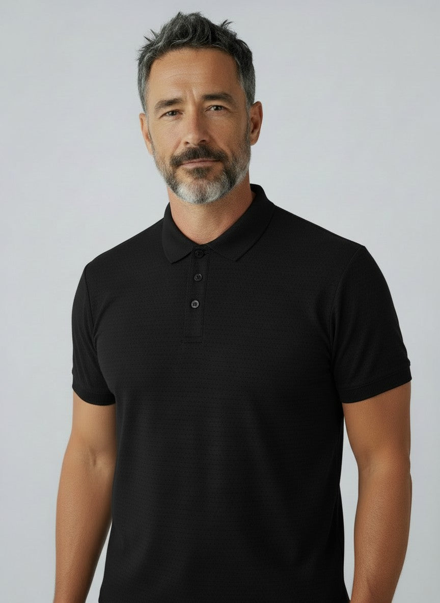 Vertical Sport Men's Knit Polo