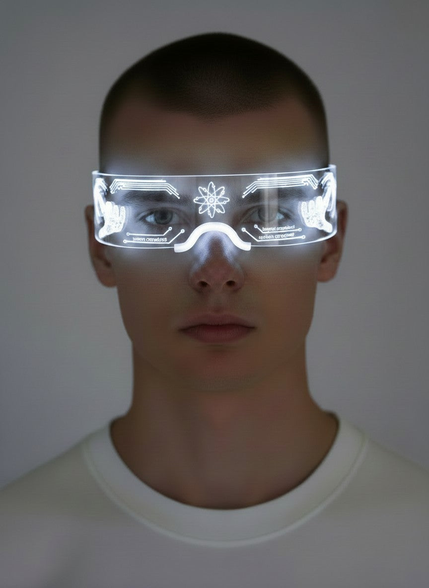 KBW Global Cyberpunk Light Up Glasses - Multi