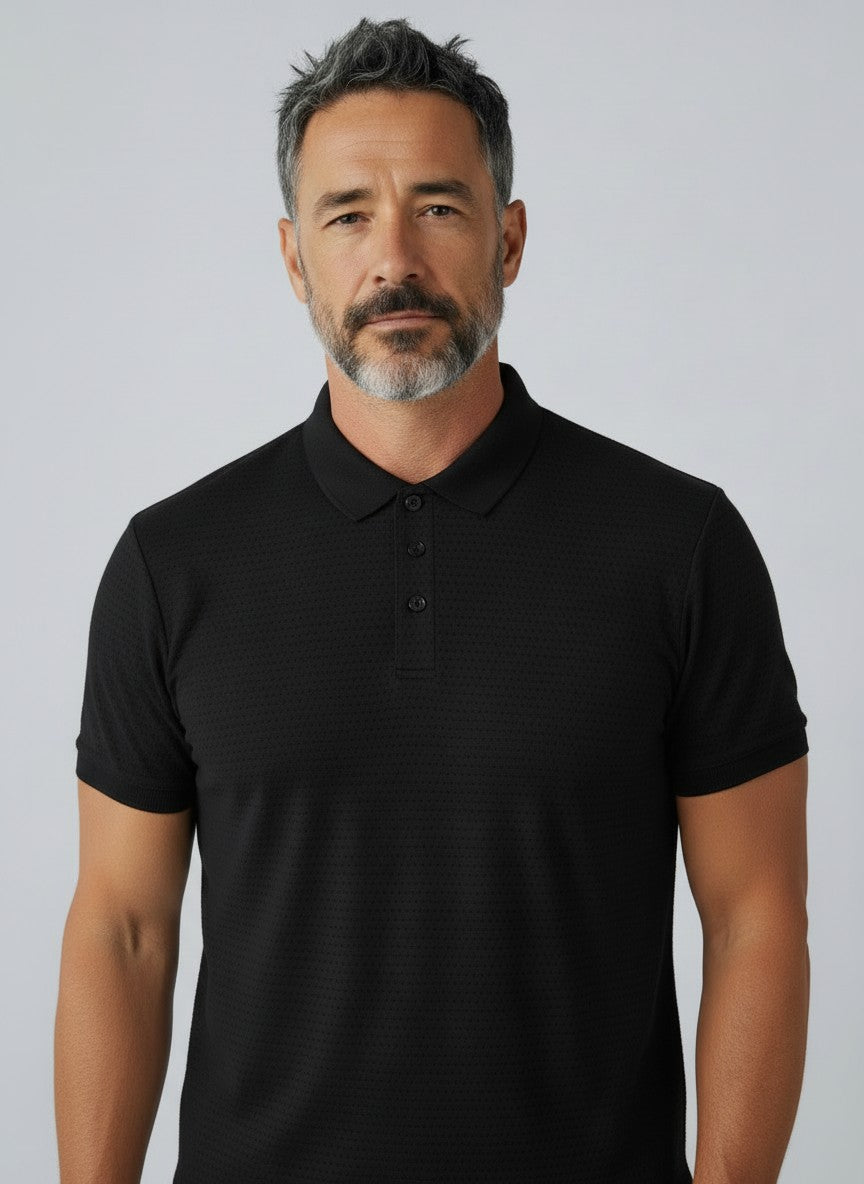 Vertical Sport Men's Knit Polo