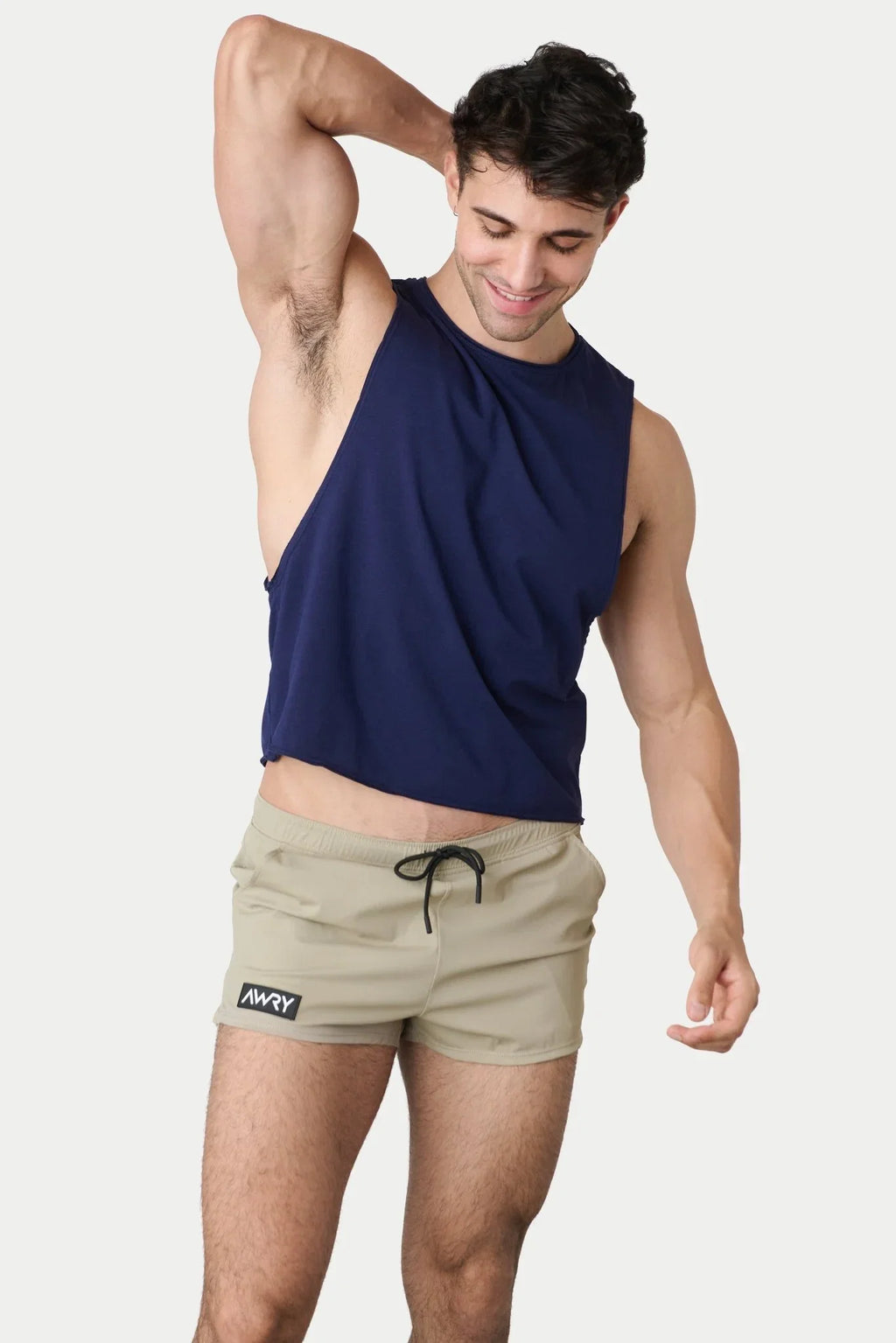 AWRY Menswear Raw Crop Tank