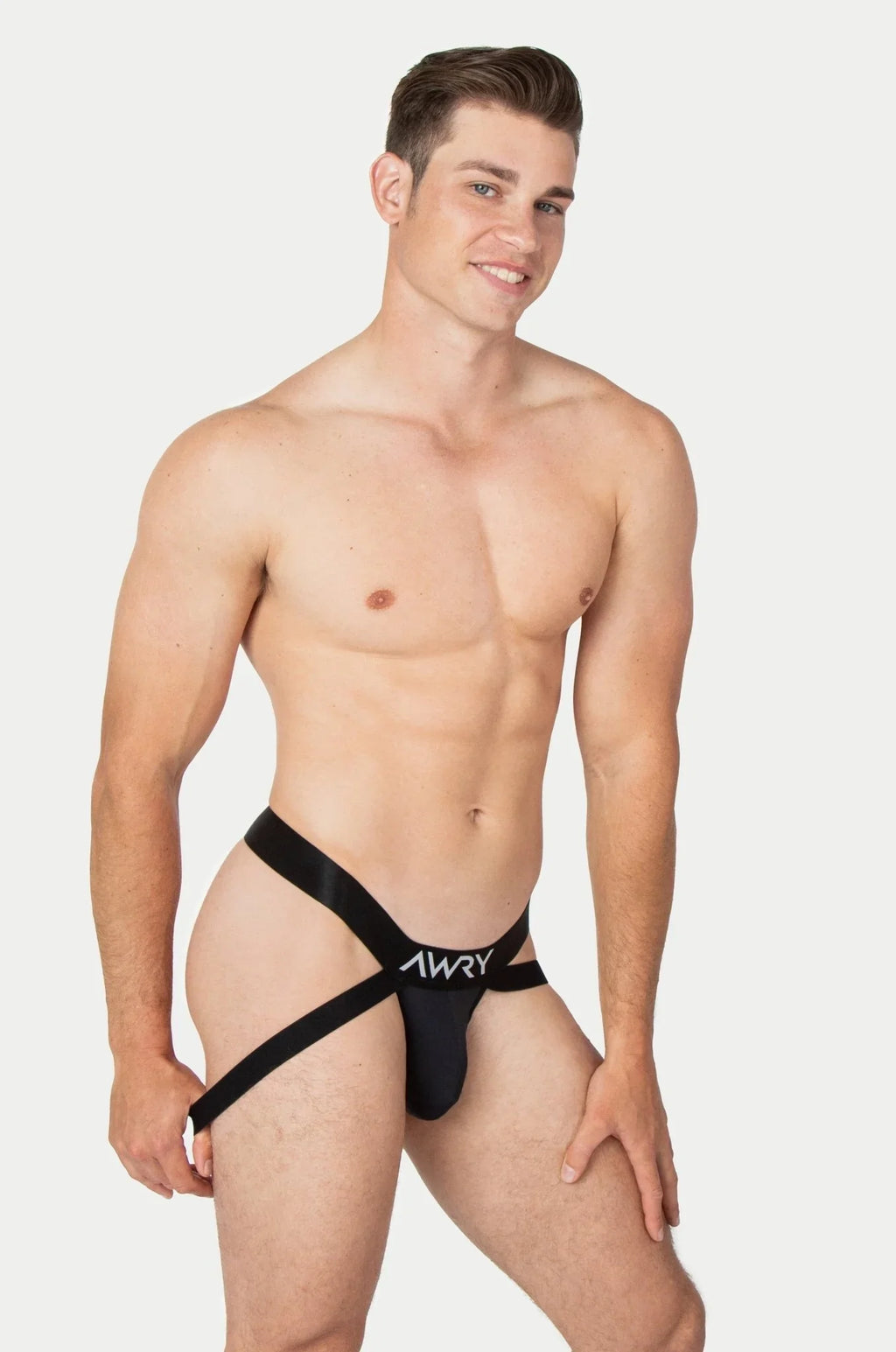 AWRY Menswear Apex Jock Thong - Black