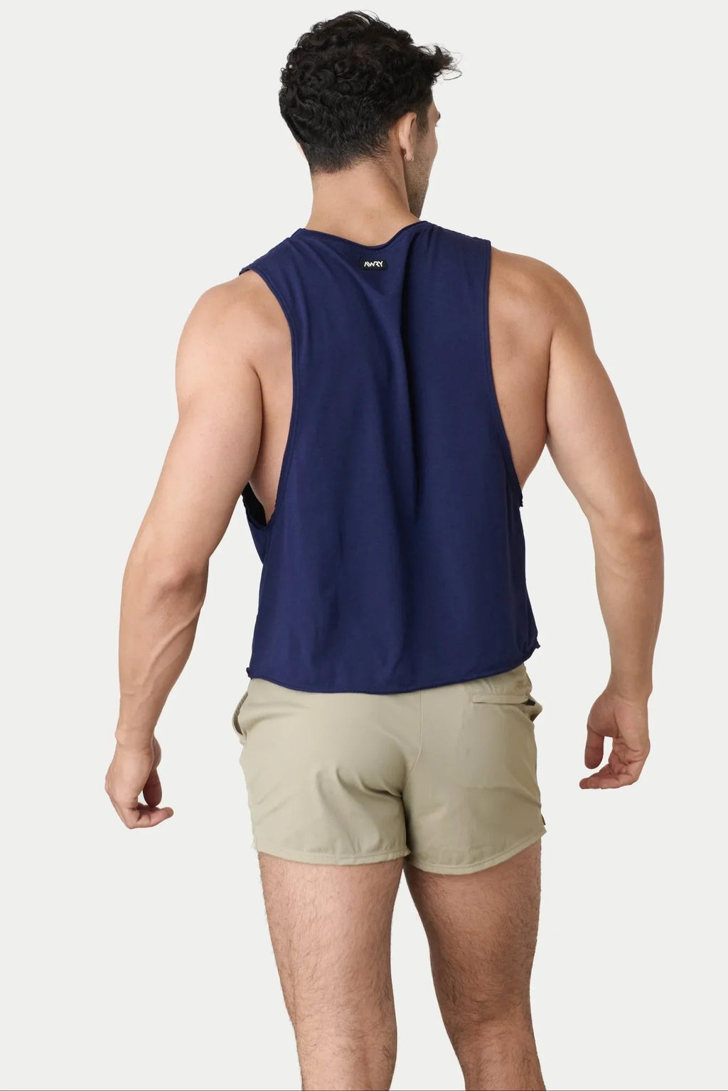 AWRY Menswear Raw Crop Tank