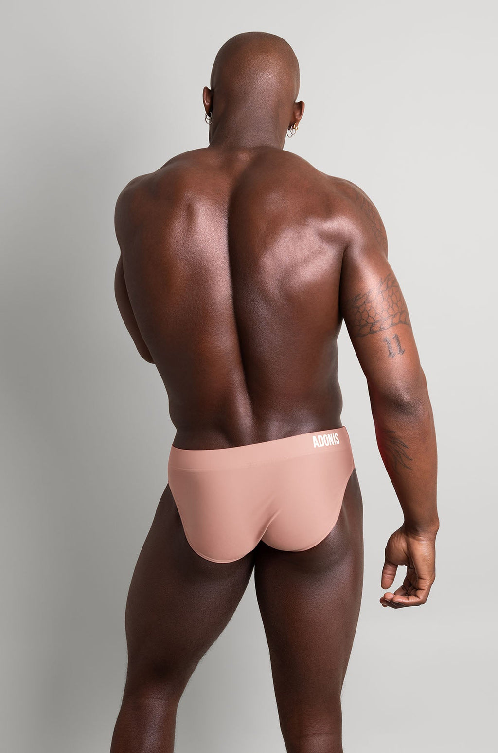 Adonis by Kyhry Men's Peach Cream Swim Brief