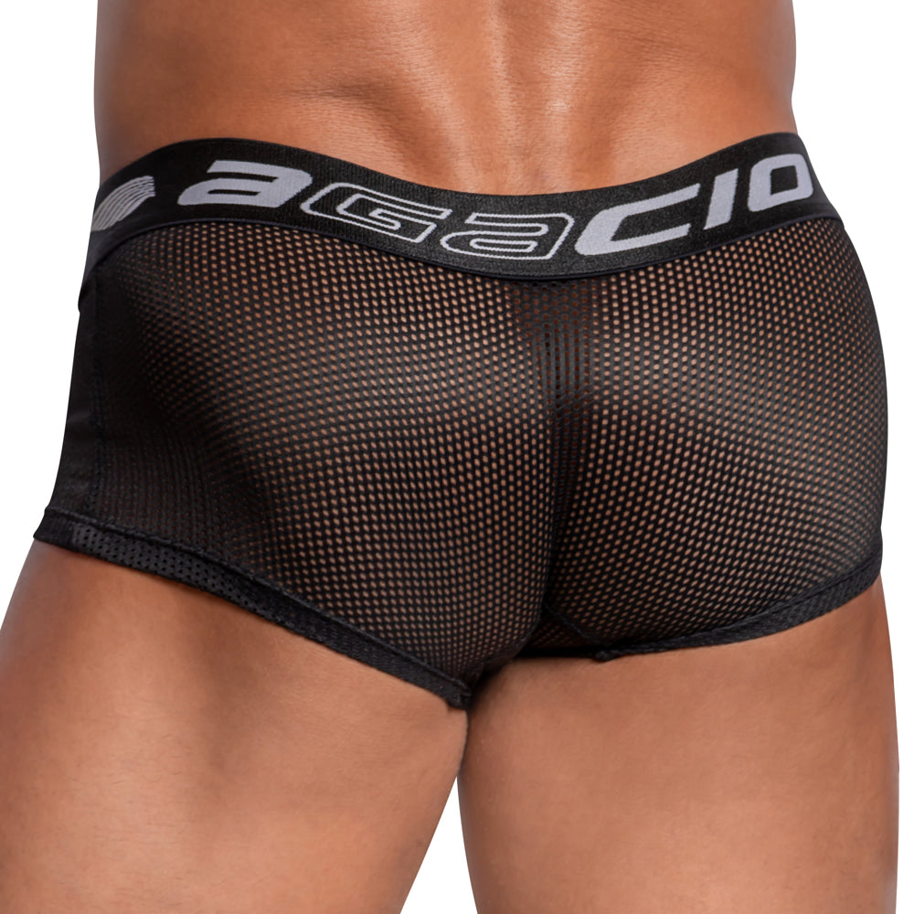 Agacio AGG067 Sheer Sides Boxer Trunk - DealByEthan.gay loves Agacio