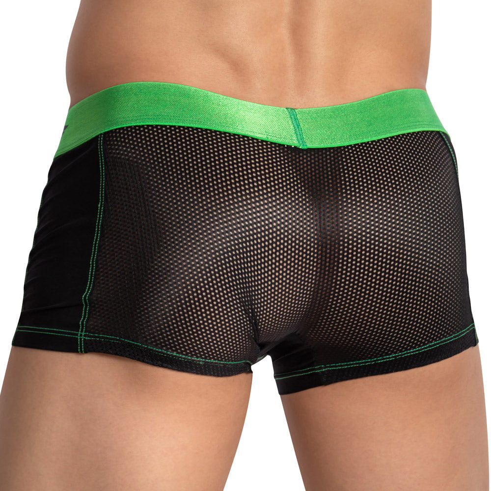 Agacio AGG077 Fishnet Sides Boxer Trunk - DealByEthan.gay loves Agacio