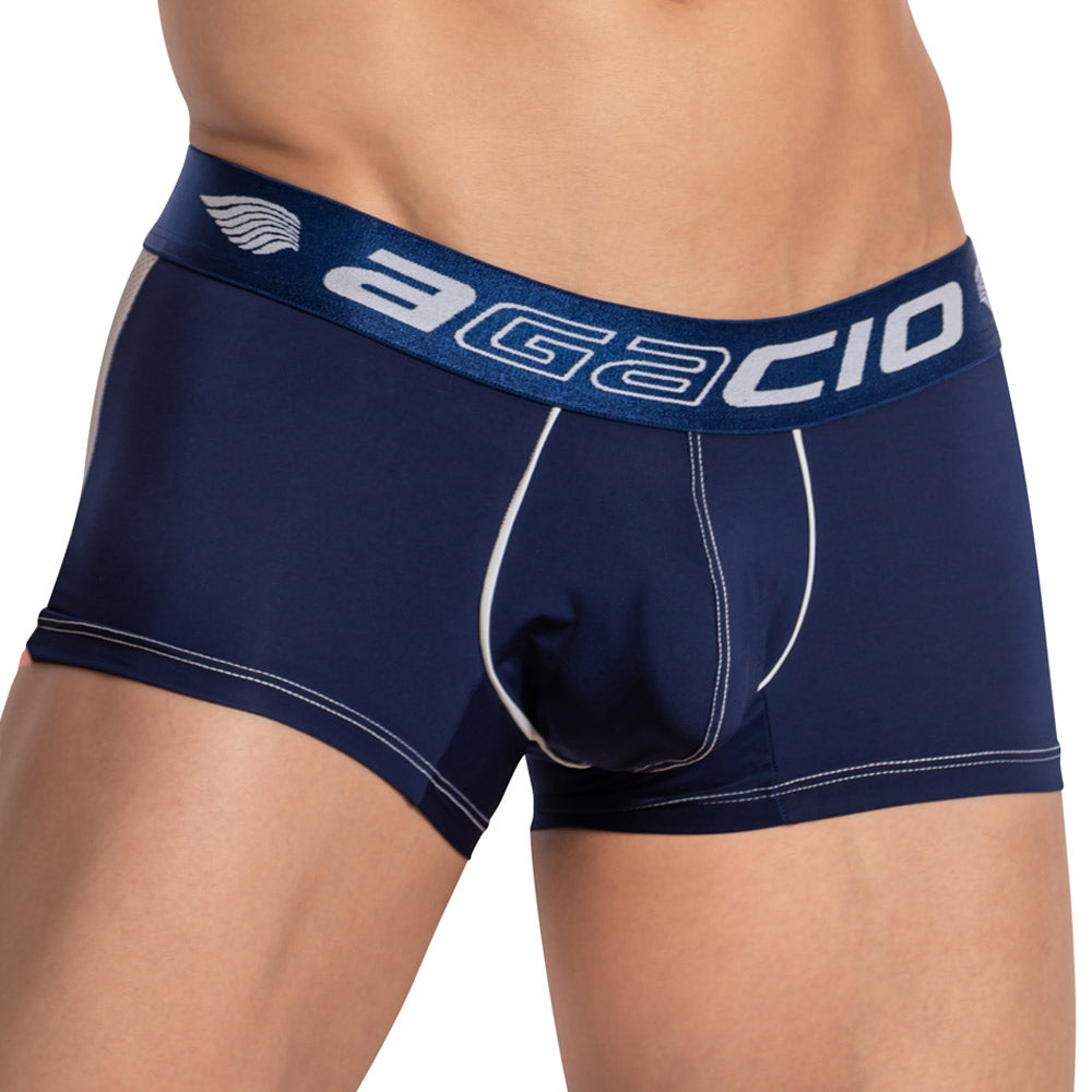 Agacio AGG078 Sheer Back Boxer Trunk - DealByEthan.gay loves Agacio
