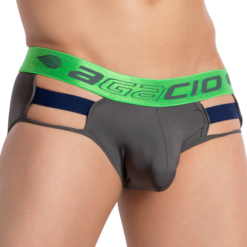 Agacio AGJ034 Side Straps Brief - DealByEthan.gay loves Agacio